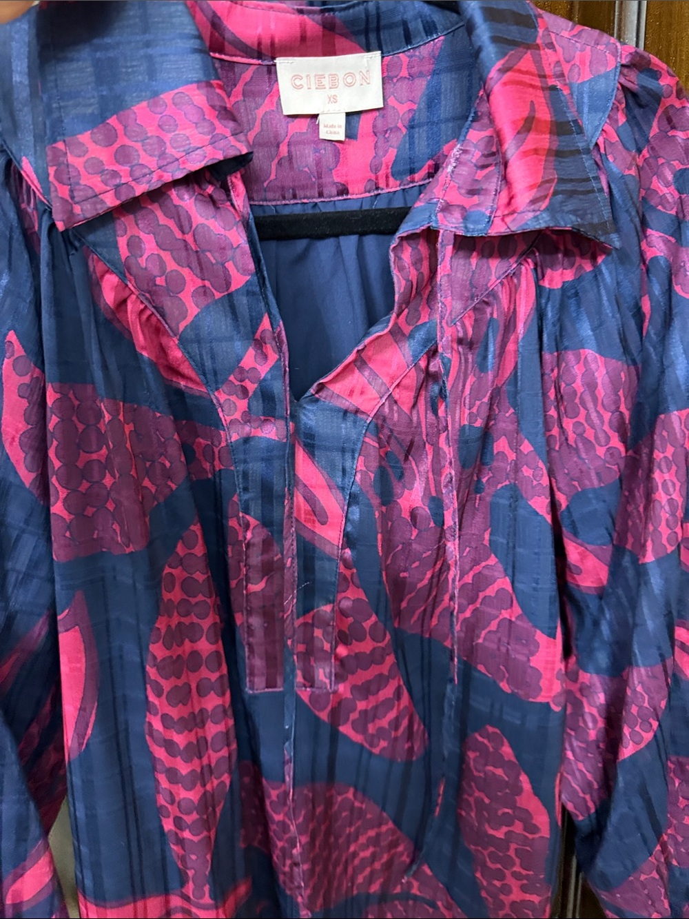 Boho floral shift dress
